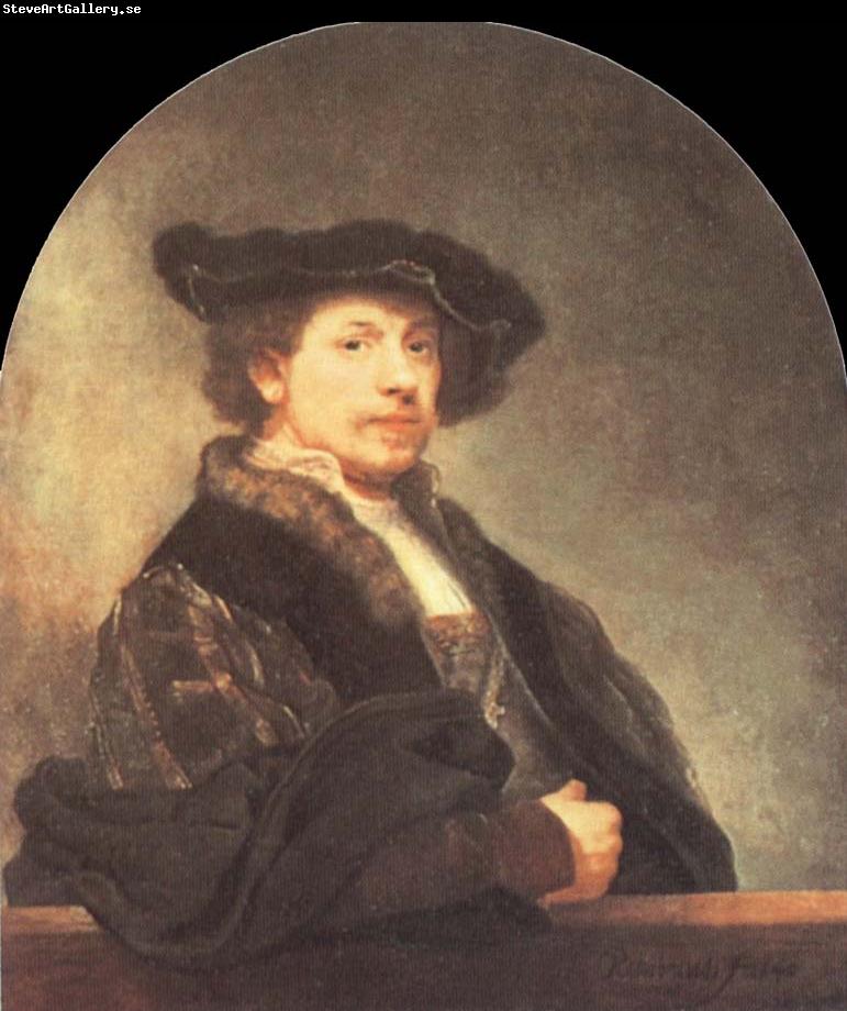 REMBRANDT Harmenszoon van Rijn Self-Portrait at the Age of Thrity-Four